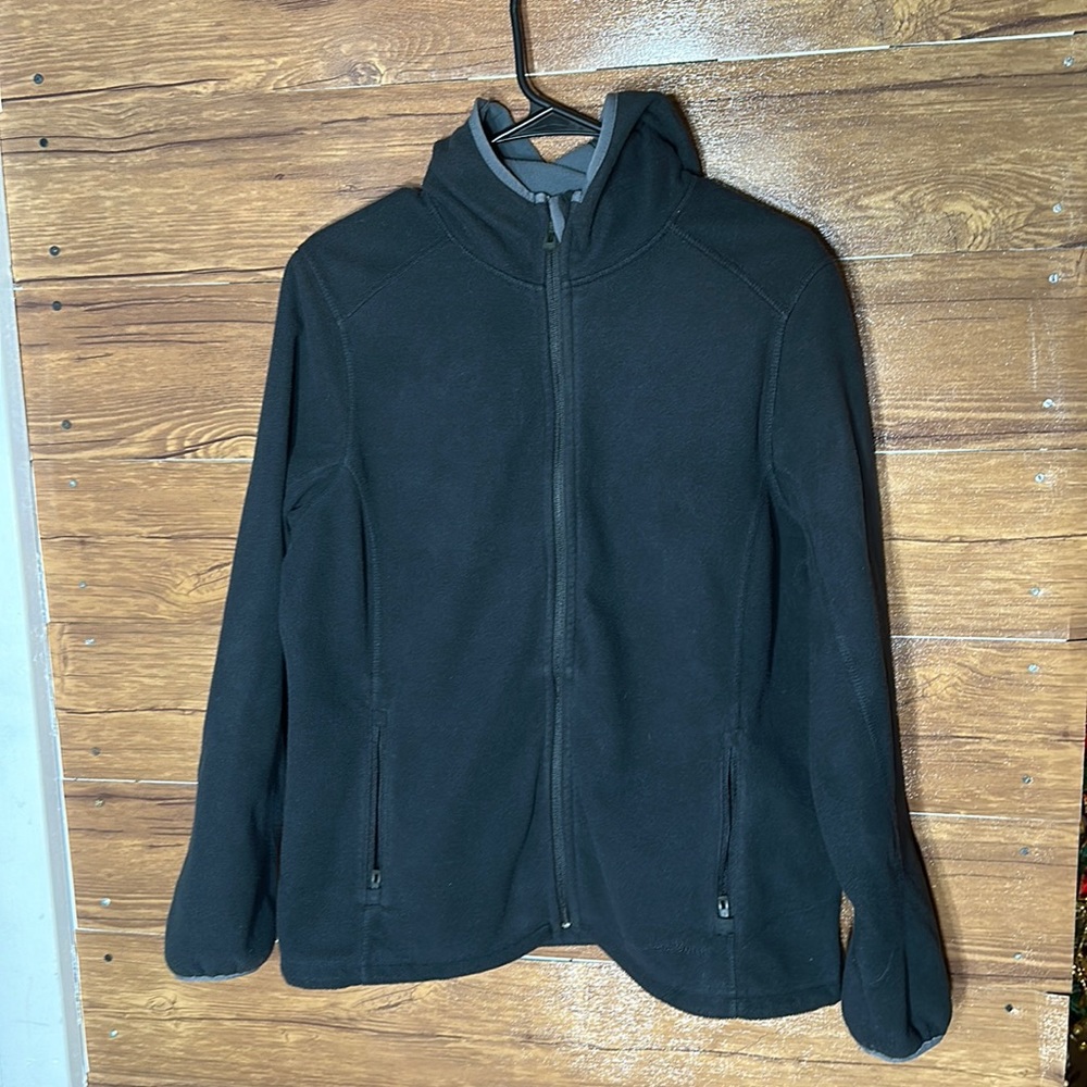 L.L.Bean Full zip Fleece size Women large